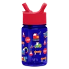 Summit Kids Plastic Water Bottle with Straw Lid