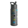 Summit Kids Water Bottle with Straw Lid